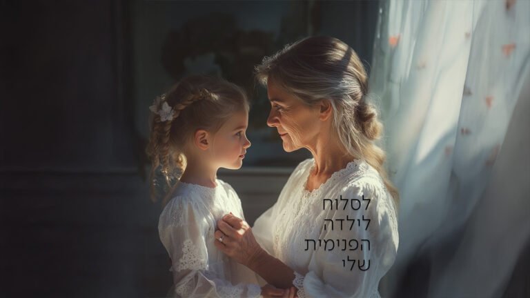 לסלוח לילדה הפנימית שלי | תותי אבירן