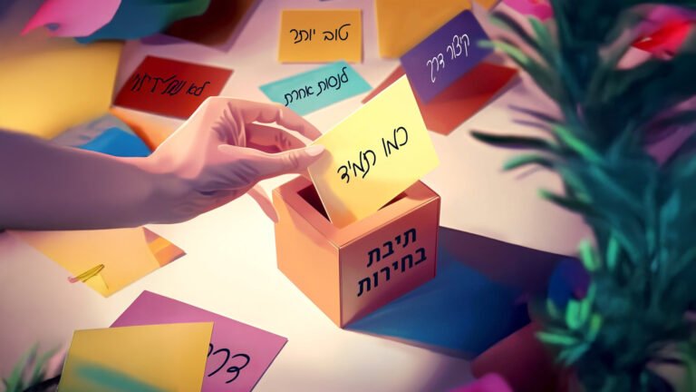 כמה בחירה באמת יש לנו? | תותי אבירן